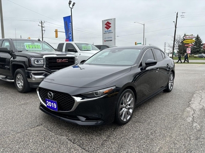 Used 2019 Mazda MAZDA3 GT AWD ~Nav ~Cam ~Heated Leather ~Roof ~CarPlay for Sale in Barrie, Ontario