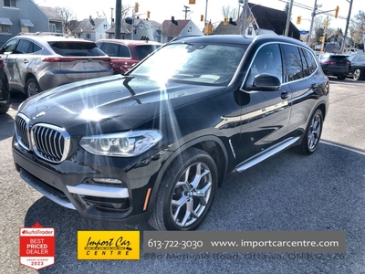 Used 2020 BMW X3 xDrive30i LEATHER, PAN.ROOF, NAV, PDC, HTD. SEATS, for Sale in Ottawa, Ontario