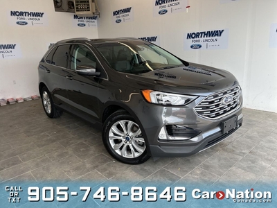Used 2020 Ford Edge TITANIUM AWD LEATHER TOUCHSCREEN ONLY 28KM for Sale in Brantford, Ontario