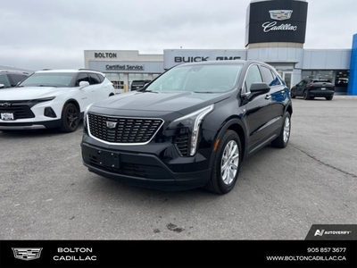 Used 2021 Cadillac XT4 Luxury CERTIFIED PRE-OWNED - FINANCE AS LOW AS 4.99% for Sale in Bolton, Ontario