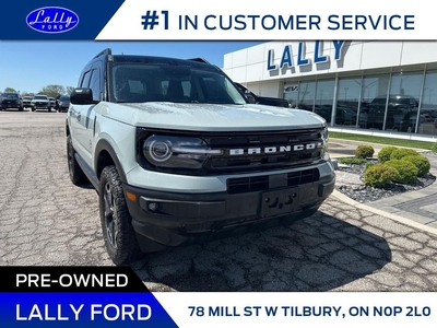Used 2021 Ford Bronco Sport Outer Banks, Leather, Roof, Nav!! for Sale in Tilbury, Ontario