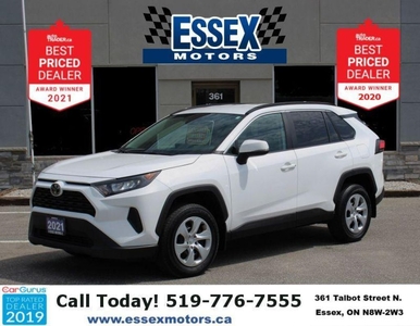 Used 2021 Toyota RAV4 LE AWD*Heated Seats*Bluetooth*Rear Cam*2.5L-4cyl for Sale in Essex, Ontario