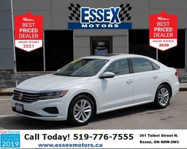 Used 2021 Volkswagen Passat Highline*Heated Leather*Sun Roof*CarPlay*Rear Cam for Sale in Essex, Ontario
