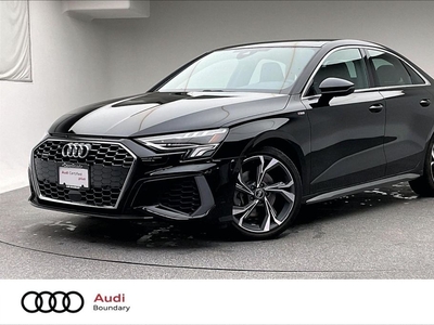 Used 2022 Audi A3 40 2.0T Progressiv 7sp S tronic for Sale in Burnaby, British Columbia