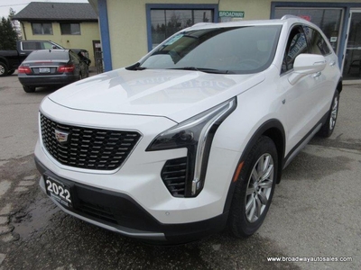 Used 2022 Cadillac XT4 ALL-WHEEL DRIVE LUXURY-MODEL 5 PASSENGER 2.0L - DOHC.. NAVIGATION.. PANORAMIC SUNROOF.. LEATHER.. HEATED/AC SEATS.. BACK-UP CAMERA.. for Sale in Bradford, Ontario