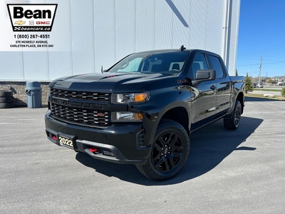 Used 2022 Chevrolet Silverado 1500 LTD Custom Trail Boss 6.2L V8 WITH REMOTE START/ENTRY, CRUISE CONTROL, HD REAR VISION CAMERA, HITCH GUIDANCE, APPLE CARPLAY AND ANDROID AUTO for Sale in Carleton Place, Ontario