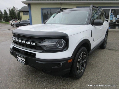 Used 2022 Ford Bronco Sport LOADED OUTER-BANKS-VERSION 5 PASSENGER 1.5L - 3 CYL.. 4X4.. HEATED SEATS & WHEEL.. NAVIGATION.. BACK-UP CAMERA.. BLUETOOTH SYSTEM.. for Sale in Bradford, Ontario