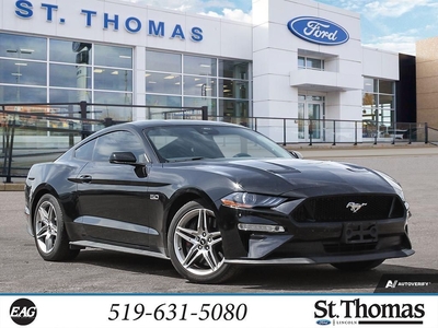 Used 2022 Ford Mustang GT Premium Leather Heated Seats, GT Performance Package, Active Valve Performance Exhaust for Sale in St Thomas, Ontario