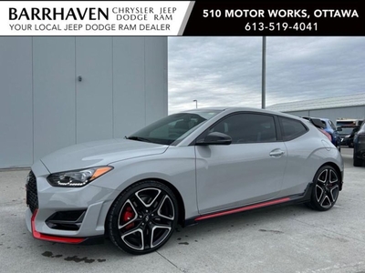 Used 2022 Hyundai Veloster N DCT Turbo Nav Low KM's for Sale in Ottawa, Ontario