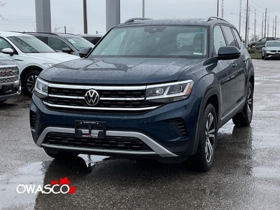 Used 2022 Volkswagen Atlas 3.6L Highline 4Motion! Clean CarFax! Low KMs! for Sale in Whitby, Ontario