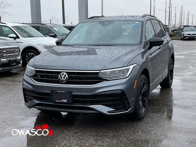 Used 2023 Volkswagen Tiguan 2.0L Comfortline R-Line Black Edition! for Sale in Whitby, Ontario