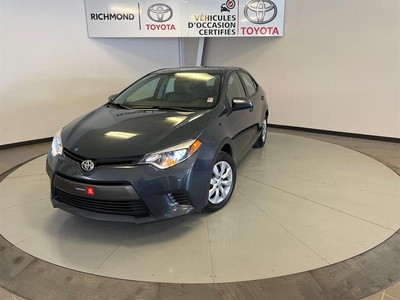 Used Toyota Corolla 2016 for sale in Richmond, Quebec