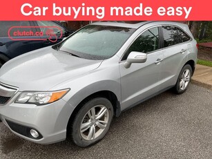 Used 2014 Acura RDX Base AWD w/ Heated Front Seats, Dual-Zone A/C, Power Moonroof for Sale in Toronto, Ontario