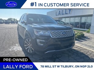 Used 2016 Ford Explorer Platinum, One Owner, Loaded, Mint! for Sale in Tilbury, Ontario