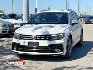 Used 2018 Volkswagen Tiguan 2.0L Highline! Leather! Fully Certified! for Sale in Whitby, Ontario