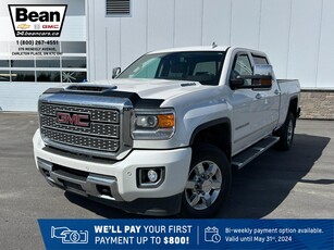 Used 2019 GMC Sierra 2500 HD Denali 6.6L DURAMAX WITH REMOTE START/ENTRY, HEATED SEATS, HEATED STEERING WHEEL, VENTILATED SEATS, WIRELESS CHARGING, REAR VISION CAMERA, BOSE SOUND SYSTEM for Sale in Carleton Place, Ontario