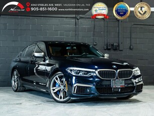 Used 2020 BMW 5 Series M550i xDrive/NAV/HUD/DRIVING ASSIST+/HARMON KARDON for Sale in Vaughan, Ontario