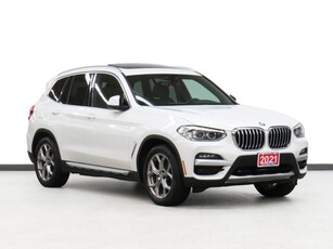 Used 2021 BMW X3 xDrive30i Nav Leather Pano roof CarPlay for Sale in Toronto, Ontario