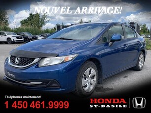 Used Honda Civic 2013 for sale in st-basile-le-grand, Quebec