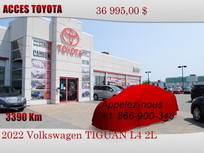 Used Volkswagen Tiguan 2022 for sale in Rouyn-Noranda, Quebec