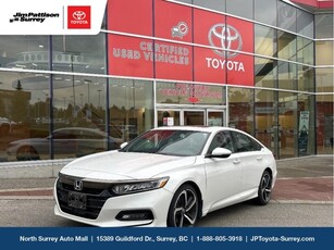 Used 2020 Honda Accord Sedan Sport CVT for Sale in Surrey, British Columbia