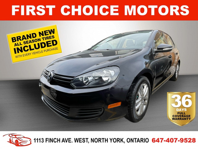 2010 VOLKSWAGEN GOLF TRENDLINE ~AUTOMATIC, FULLY CERTIFIED WITH