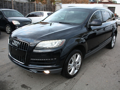 2011 Audi Q7 3.0L Premium package with only 205km. No Accidents.