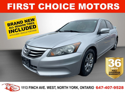 2011 HONDA ACCORD SE ~AUTOMATIC, FULLY CERTIFIED WITH WARRANTY!!