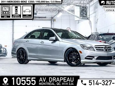 2011 MERCEDES-BENZ C-Class C350 4MATIC/GPS/CAMERA/PUSH START