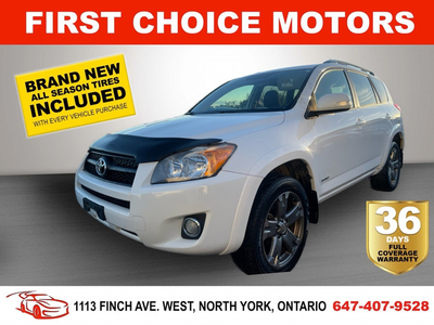 2011 TOYOTA RAV4 SPORT ~AUTOMATIC, FULLY CERTIFIED WITH WARRANTY