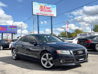 2012 Audi A5 LEATHER SUNROOF LOADED! WE FINANCE ALL CREDIT!