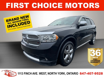 2012 DODGE DURANGO CITADEL ~AUTOMATIC, FULLY CERTIFIED WITH WARR