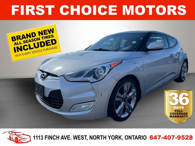 2013 HYUNDAI VELOSTER TECH ~AUTOMATIC, FULLY CERTIFIED WITH WARR