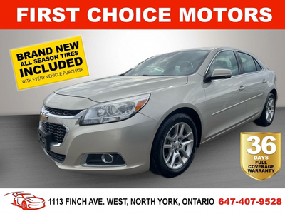 2014 CHEVROLET MALIBU LT ~AUTOMATIC, FULLY CERTIFIED WITH WARRAN