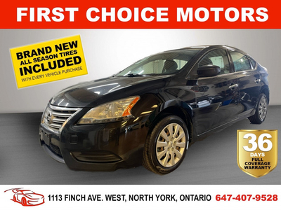 2014 NISSAN SENTRA S ~AUTOMATIC, FULLY CERTIFIED WITH WARRANTY!!