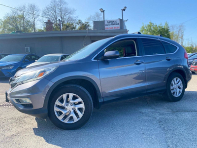 2015 Honda CR-V AWD,EXL,CLEAN CARFAX,SAFET+3YEARS WARRANTY INCL