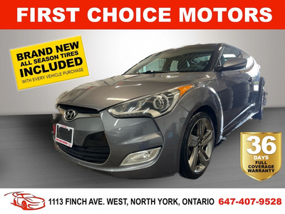 2015 HYUNDAI VELOSTER TECH ~MANUAL, FULLY CERTIFIED WITH WARRANT
