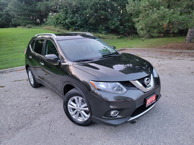 2015 Nissan Rogue SV,PANORAMIC ROOF, CERTIFIED