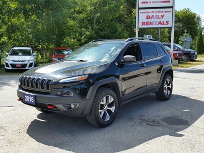 2016 Jeep Cherokee | AWD | Trailhawk | Leather | Heated Seats |