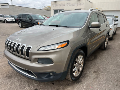 2016 Jeep Cherokee Limited V6 4X4 AUTOMATIQUE FULL AC MAGS CUIR
