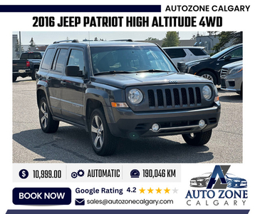 2016 Jeep Patriot High Altitude 4WD