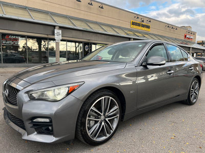 2017 INFINITI Q50 4dr Sdn 3.0t, AWD, Fully Loaded, NEEDS ENGINE