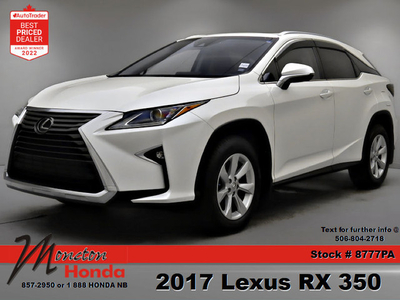 2017 Lexus RX 350 AWD, Brown Leather, 18