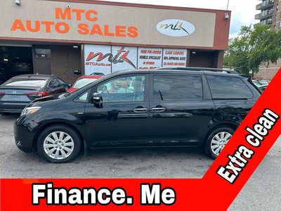 2017 Toyota Sienna 5dr XLE 7-Pass AWD loaded features