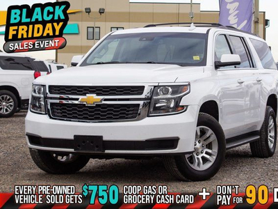 2018 Chevrolet Suburban LT Leather, 3rd Row Bench, Heated Seats