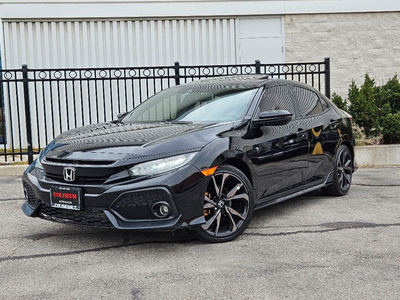 2019 Honda Civic Hatchback SPORT TOURING AUTO-LEATHER-ROOF-NAVI-