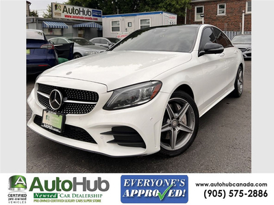 2019 Mercedes-Benz C-Class-C300 4MATIC-NAVIGATION-LEATHER-PANO.