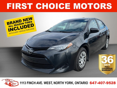 2019 TOYOTA COROLLA LE ~AUTOMATIC, FULLY CERTIFIED WITH WARRANTY