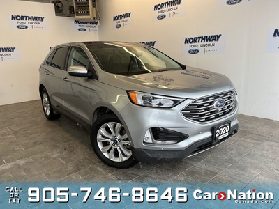 2020 Ford Edge TITANIUM | AWD | PANO ROOF | LEATHER | NAVIGATION