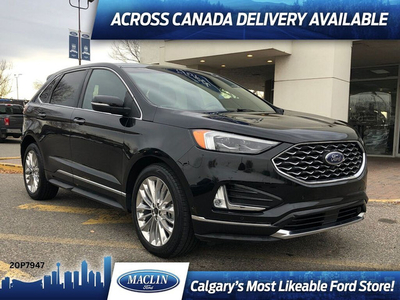 2020 Ford Edge TITANIUM ELITE APP | PANO ROOF | HTD/CLD STS